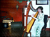 Harpist Mary Cooke